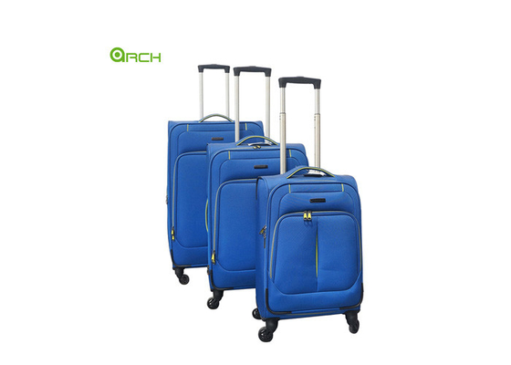 3 PCS Set de maleta leve Saco de bagagem com alças de transporte e um grande bolso da frente