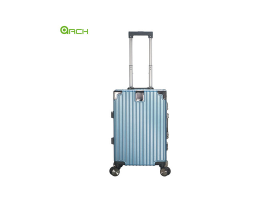 Fabricante ABS Trolley bagagem de lado duro com rodas giratórias e moldura de alumínio