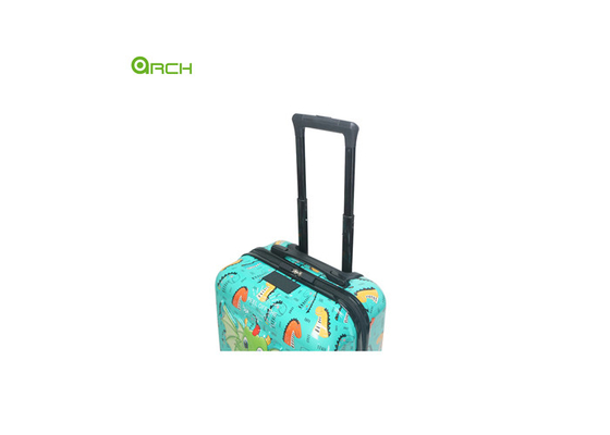 Fabricante ABS+PC Bagagem de lado duro para crianças com estilo dragão