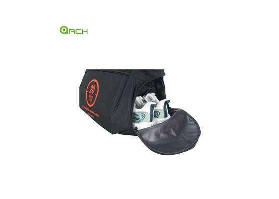 Fornecedor Saco de ginástica multifuncional de grande capacidade de poliéster/PU 600D para esportes ao ar livre