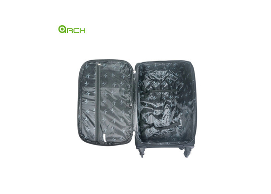 Preço de fábrica Mochila de rodas de giro Bagagem de lado macio com dois bolsos dianteiros