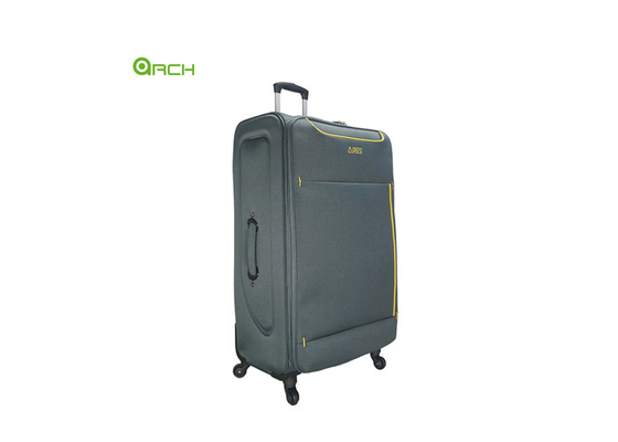 Rodagens baratas Trolley de viagem bagagem de lado macio com dois bolsos dianteiros
