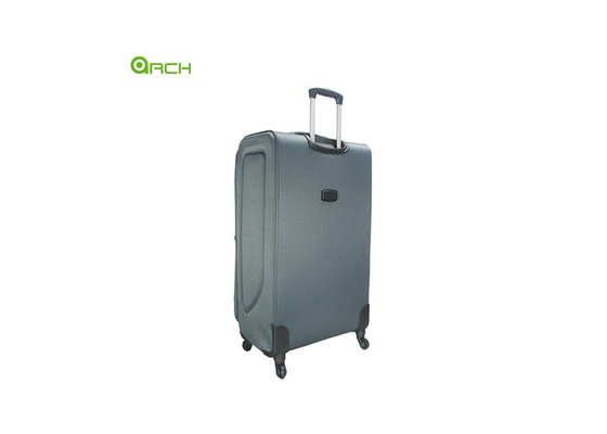 Rodagens baratas Trolley de viagem bagagem de lado macio com dois bolsos dianteiros