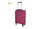 Poliéster Carry On Spinner Luggage dois Front Pockets Snowflake